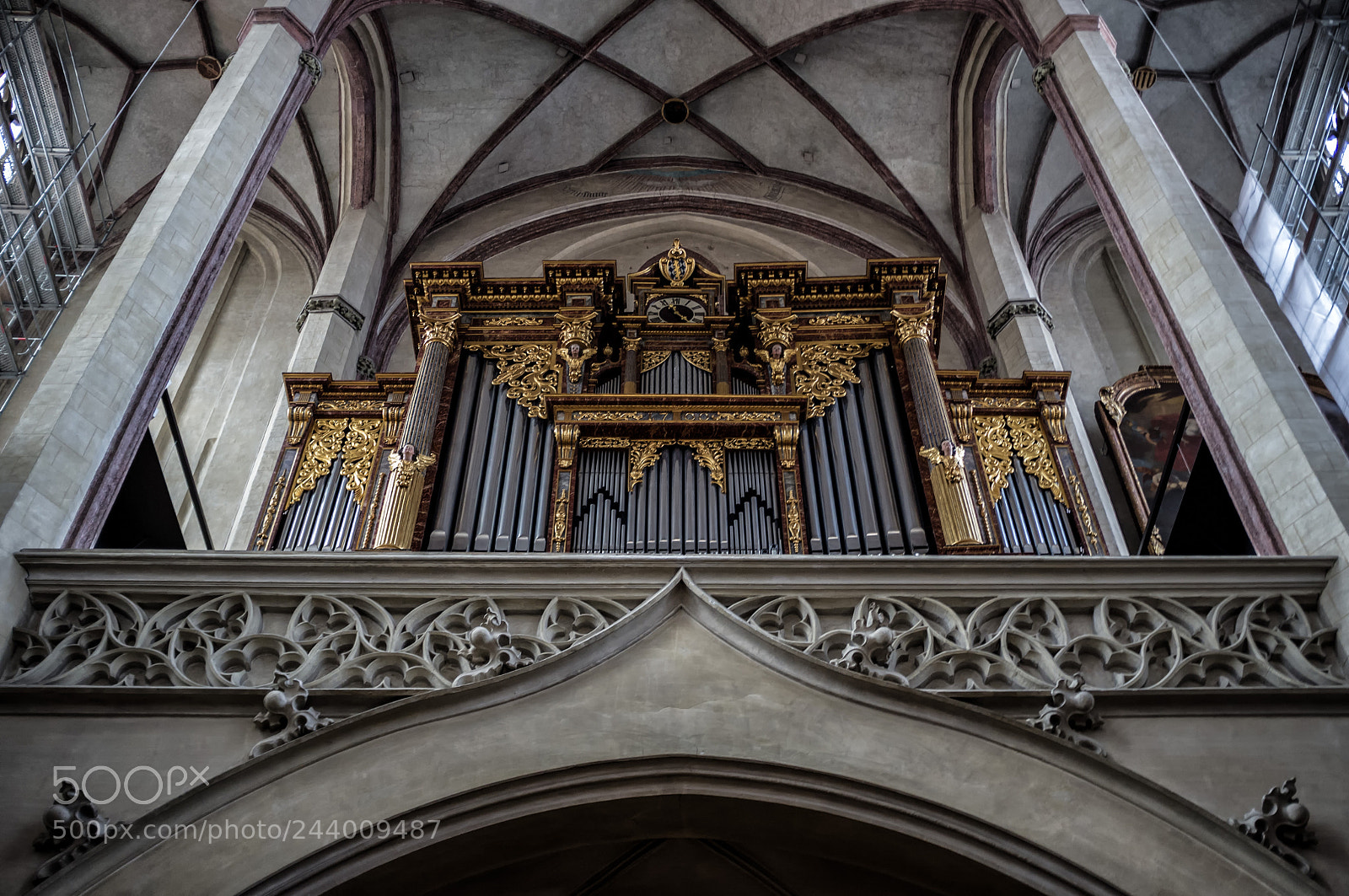 Fujifilm FinePix X100 sample photo. Landshut organ photography