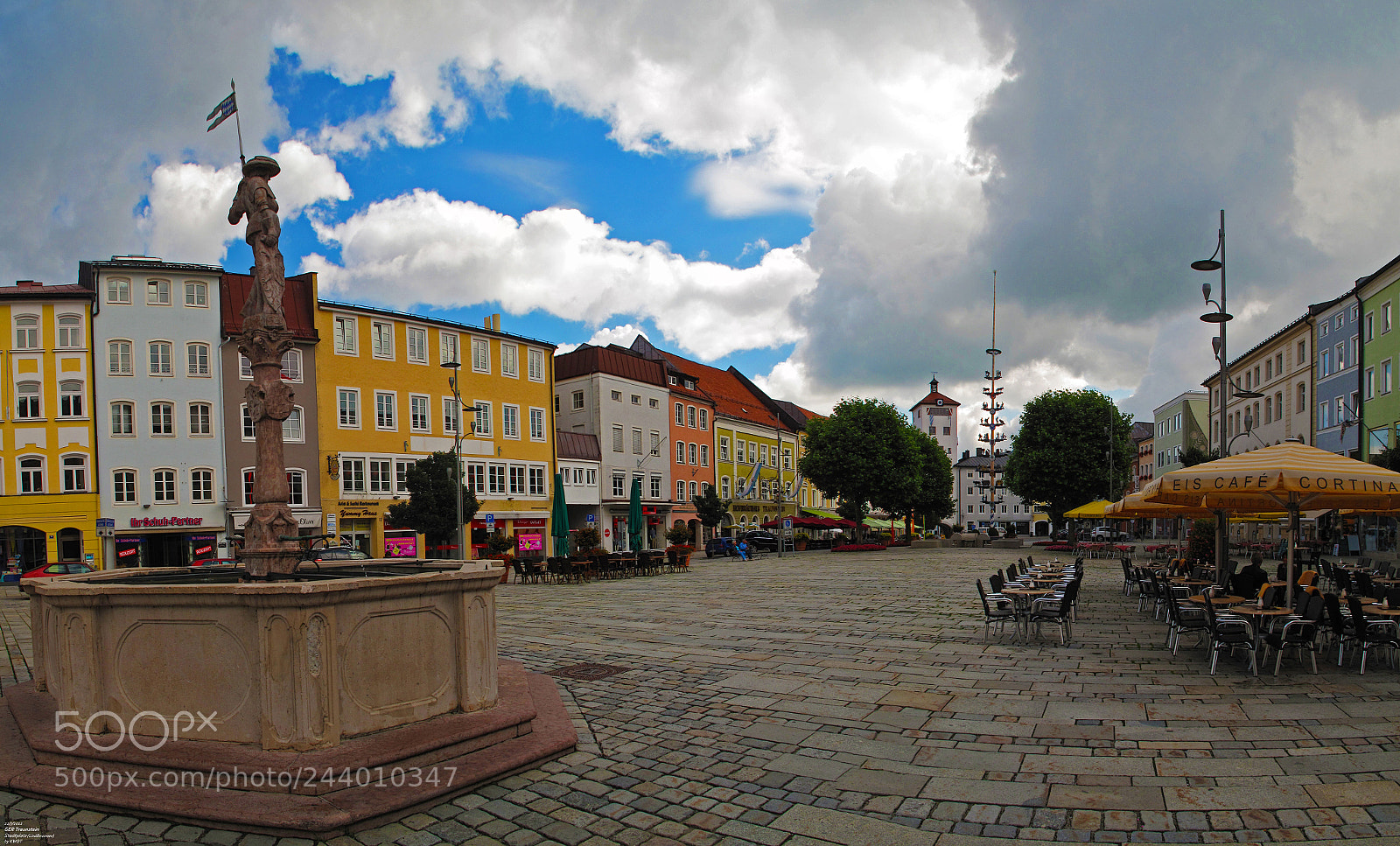 Canon PowerShot G10 sample photo. Ger traunstein stadtplatz pa photography