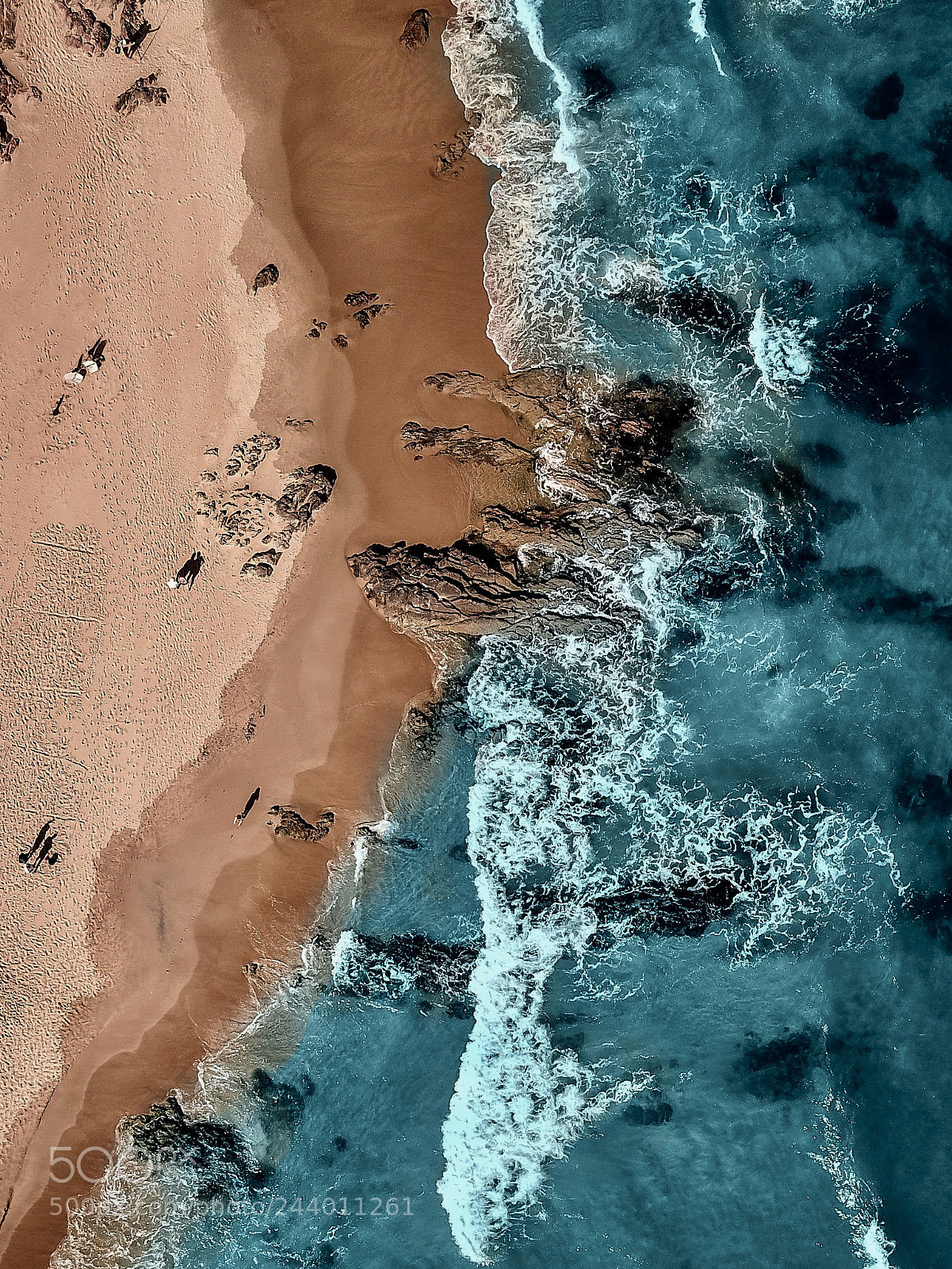 DJI FC220 sample photo. Textures of punta del photography