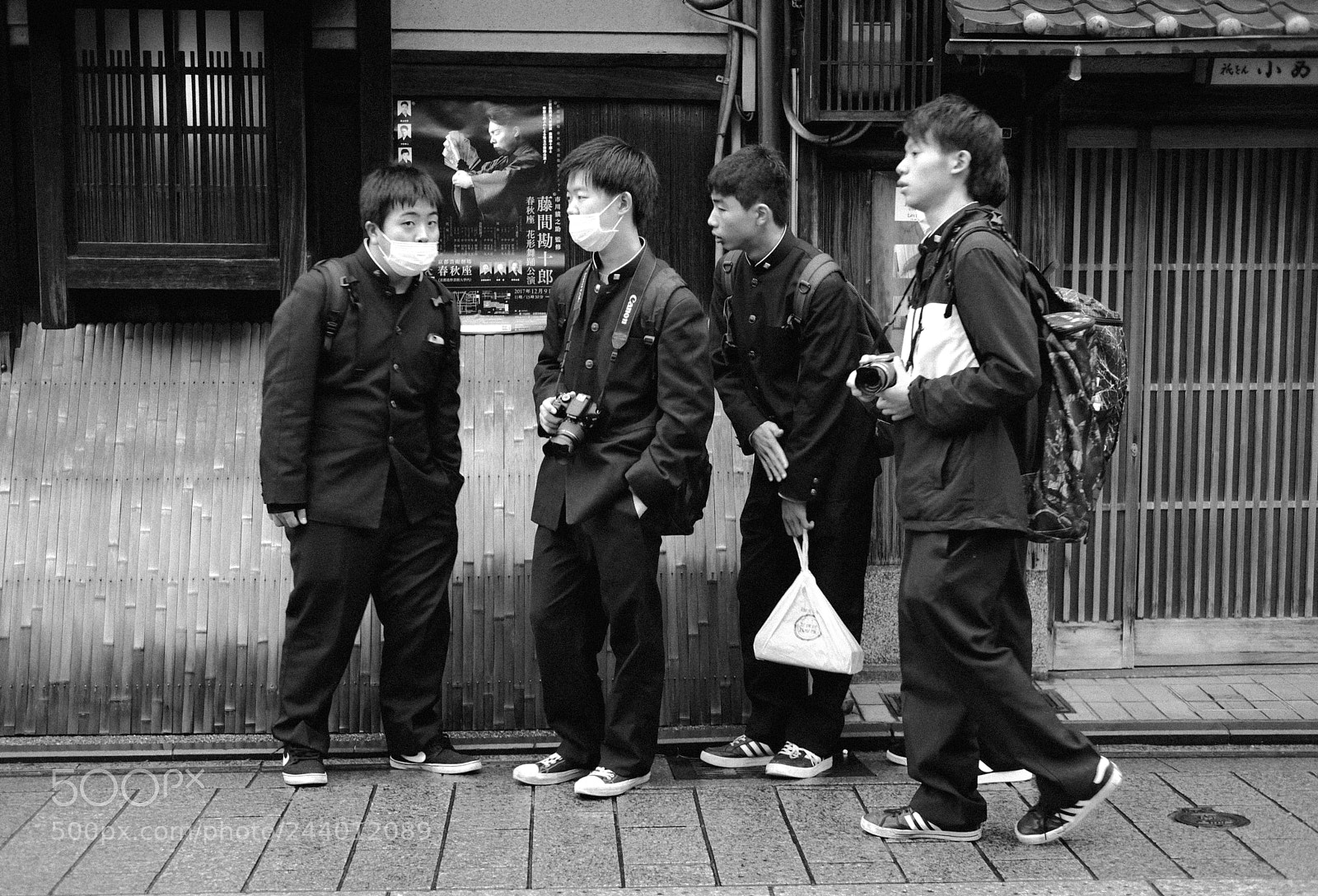 Fujifilm X-Pro2 sample photo. Youths in uniform photography