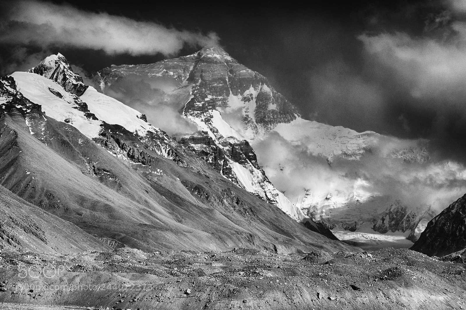 Nikon D90 sample photo. Tibet face nord de photography
