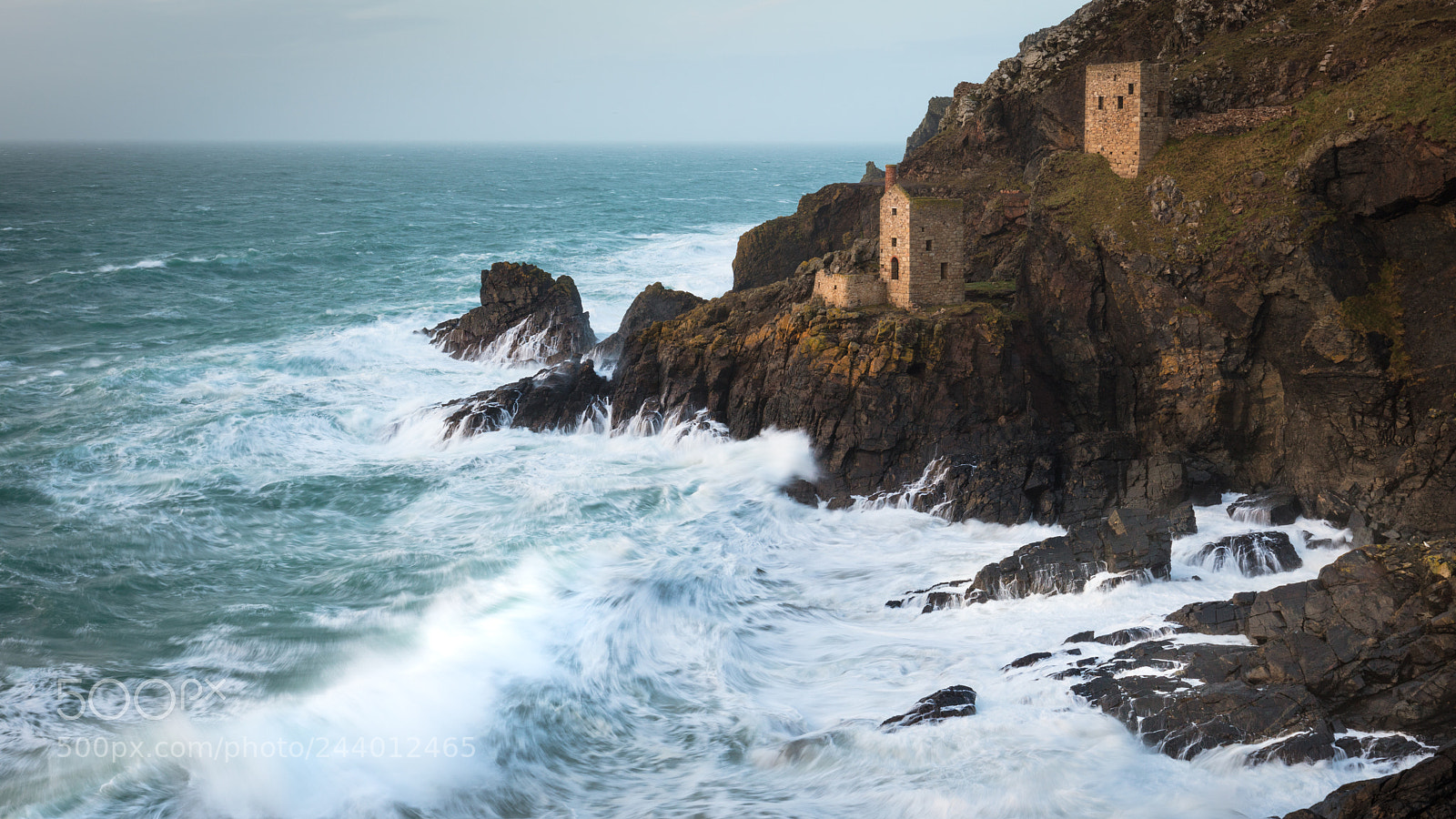 Canon EOS 5DS R sample photo. Blustery botallack photography