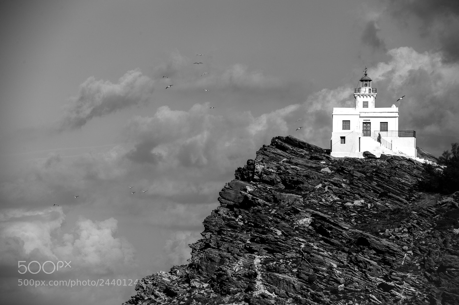 Nikon D5 sample photo. Paros greece, lighthouse... photography
