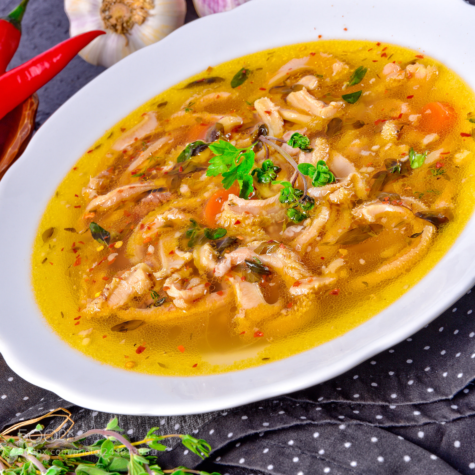 Nikon D810 sample photo. Tasty polish flaczki photography