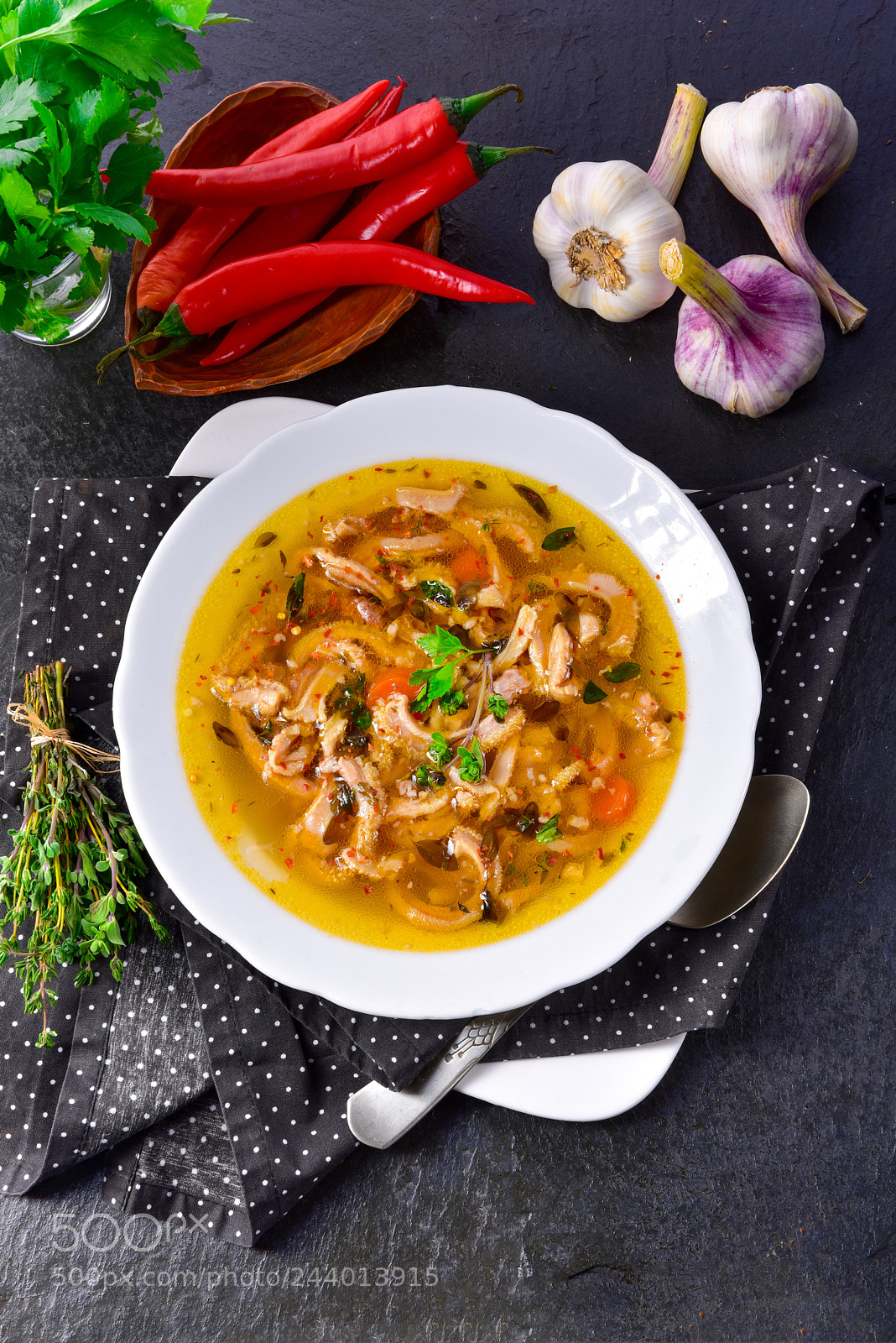 Nikon D810 sample photo. Tasty polish flaczki photography