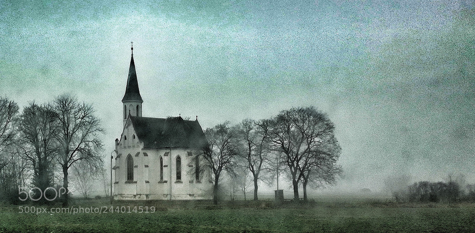 HUAWEI P9 LITE sample photo. Church in the field .2 photography