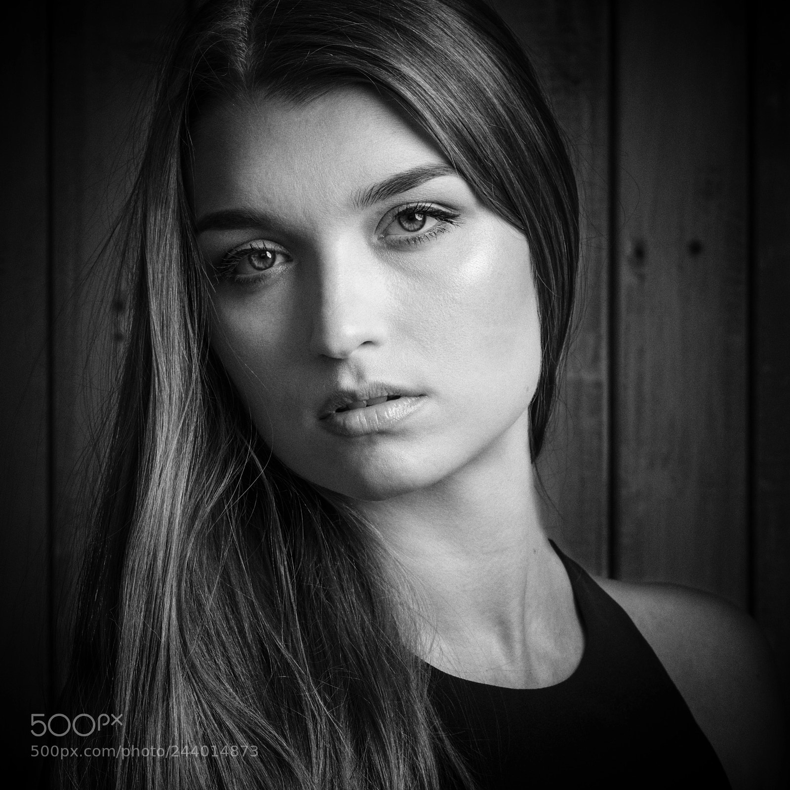 Nikon D850 sample photo. Anna. bw photography
