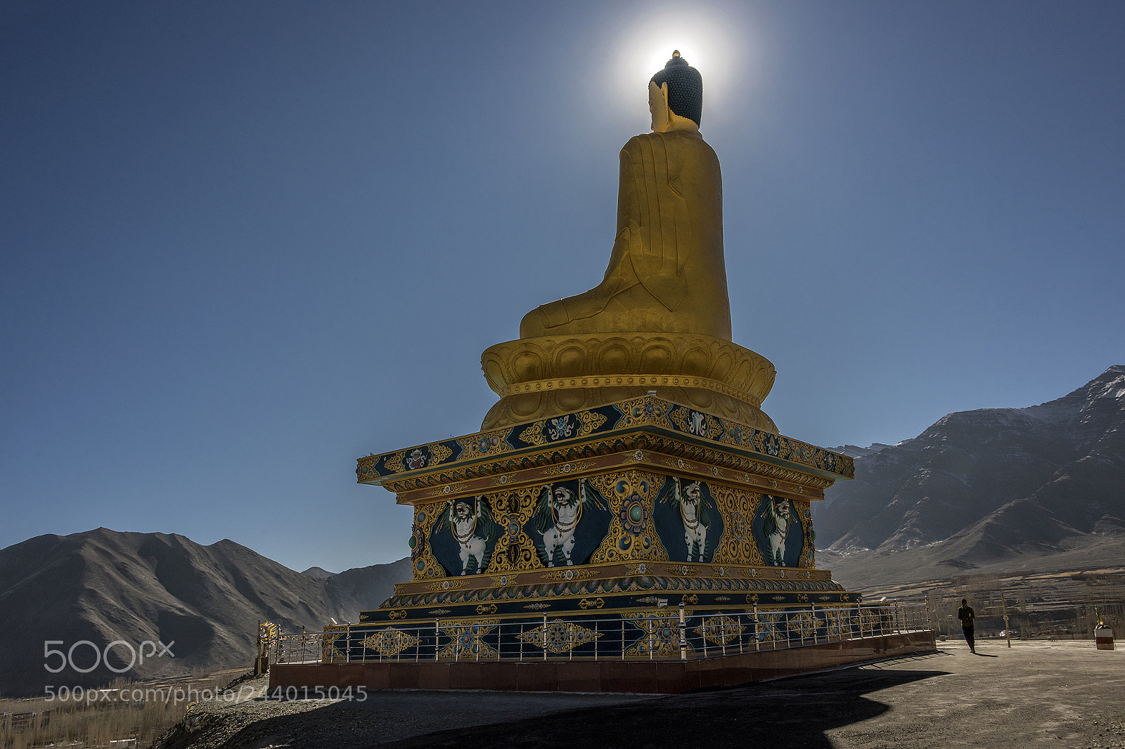 Nikon D810 sample photo. Stok buddha with sun photography