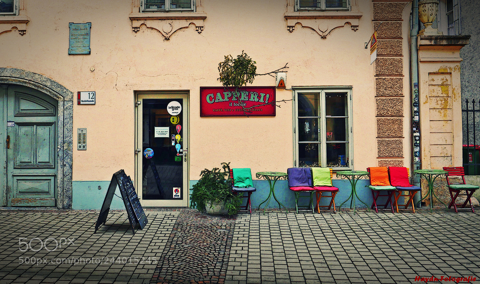 Panasonic Lumix DMC-GH4 sample photo. "capperi!" (graz, mariahilf) photography