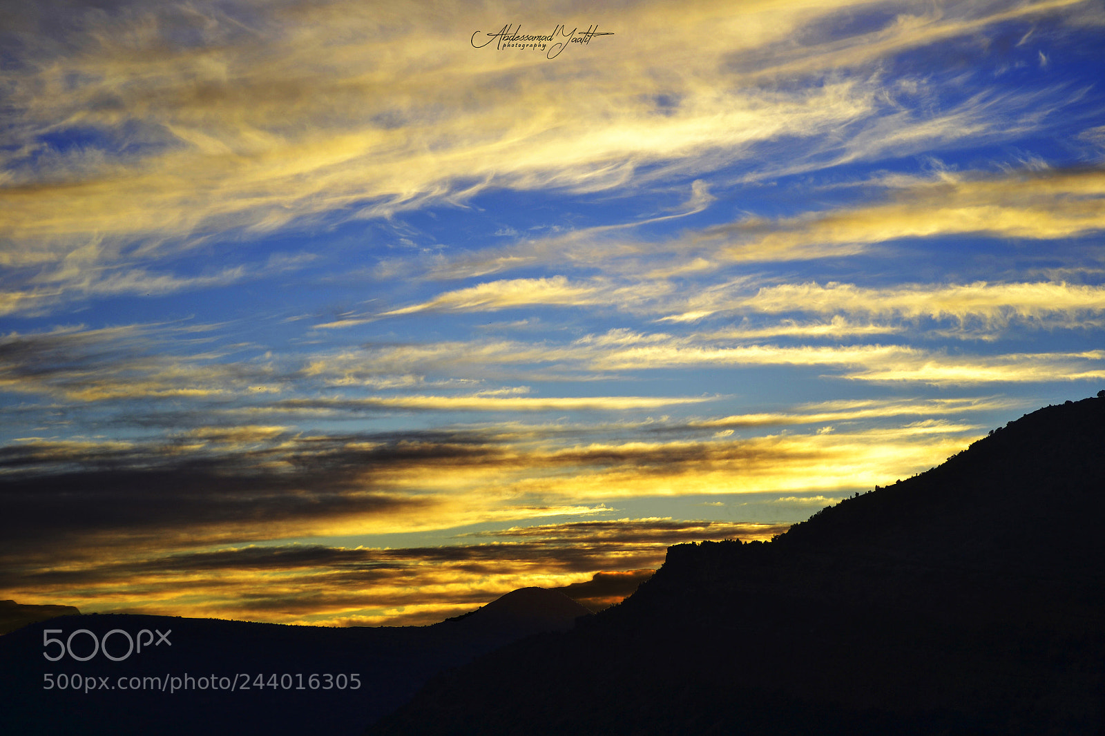 Nikon D3100 sample photo. Blue-sky sunset evening mountain photography