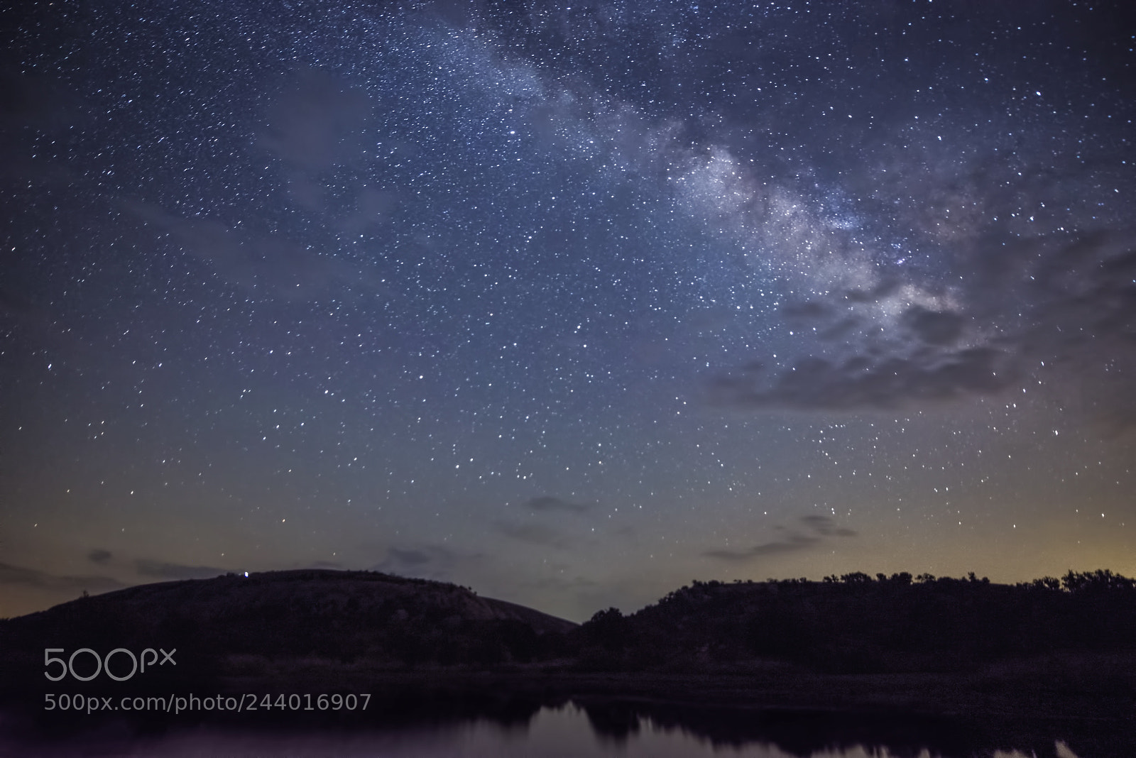 Nikon D800 sample photo. Milky way over enchanted photography