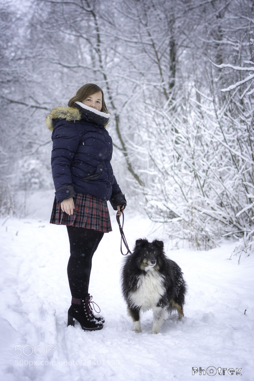 Nikon D7200 sample photo. Winter walk photography