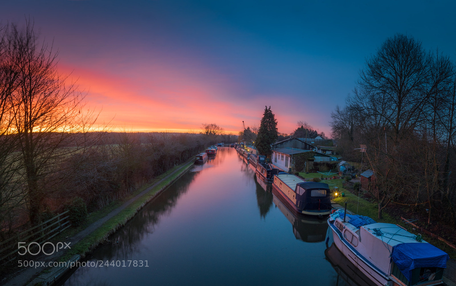Nikon D5500 sample photo. Winter sunrise photography
