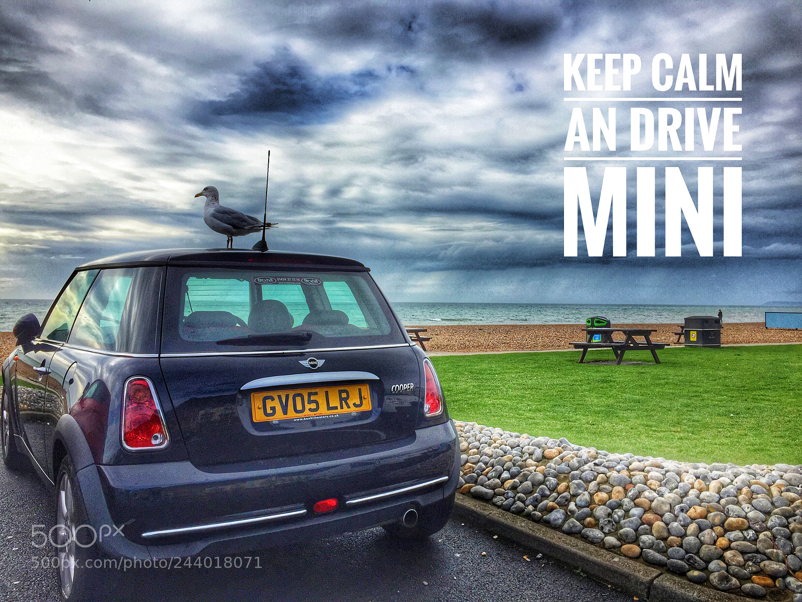 Apple iPhone 6 sample photo. Keep calm and drive photography