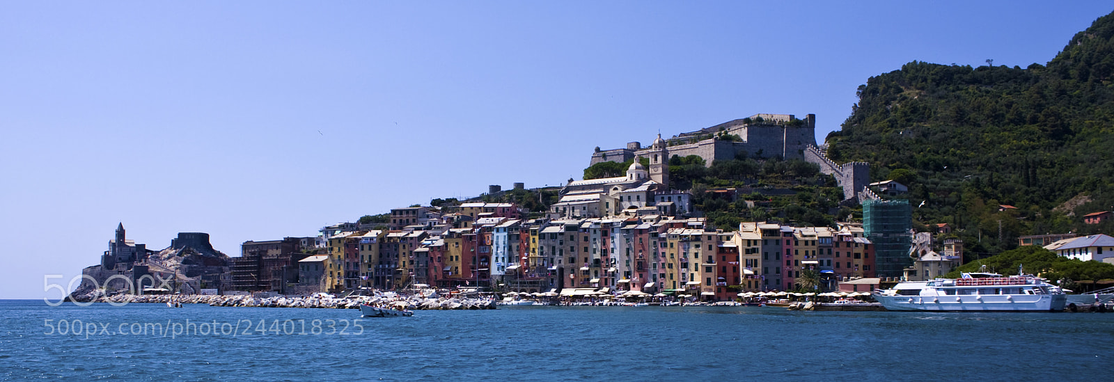 Canon EOS 40D sample photo. Portovenere townscape photography