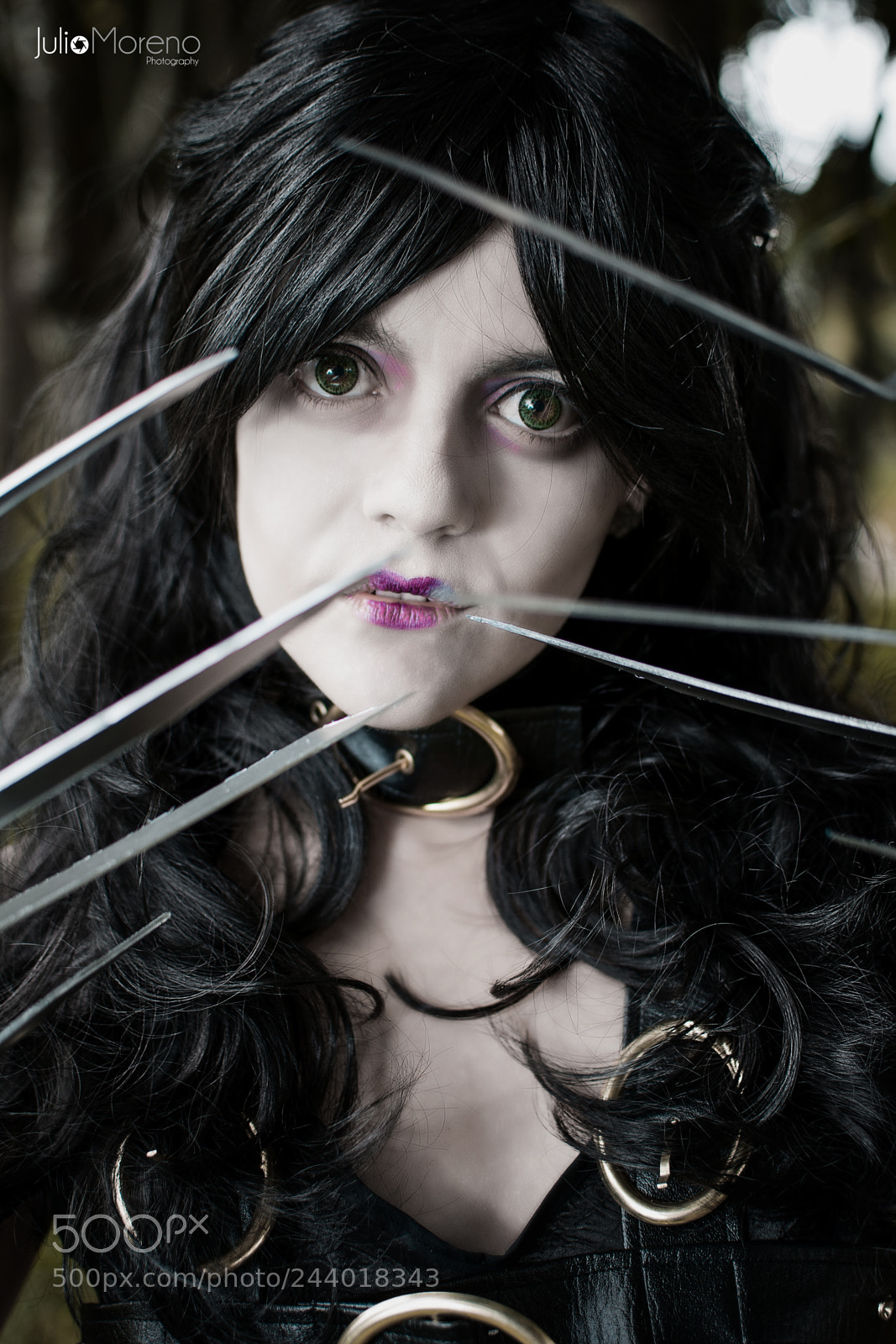 Nikon D7100 sample photo. Gender bender scissorhands photography