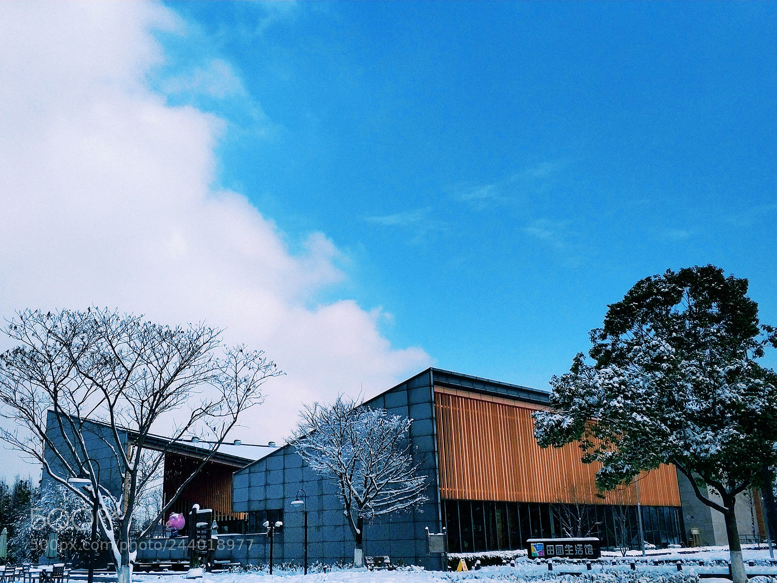 Xiaomi MI6 sample photo. The blue sky after photography