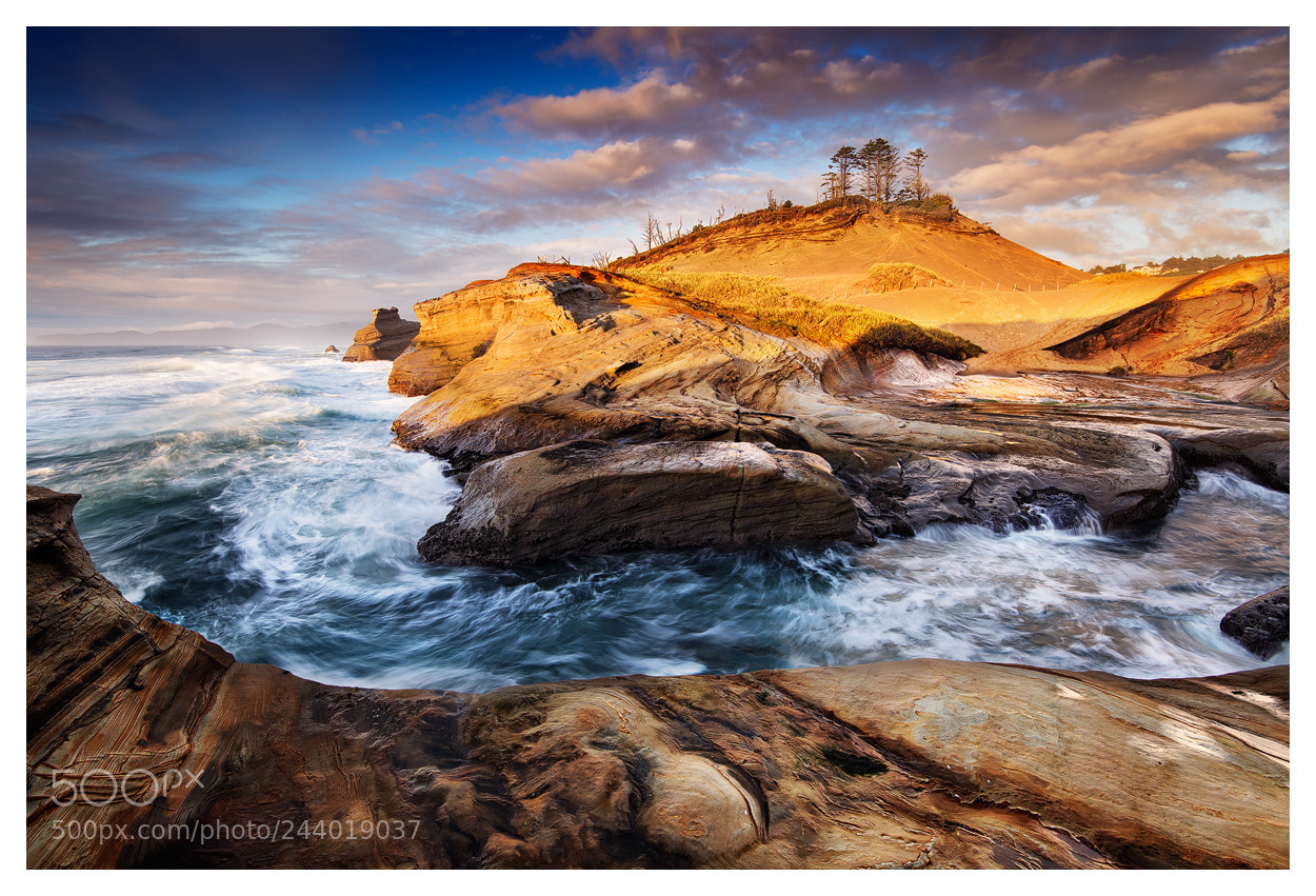 Nikon D800E sample photo. Rocky beach photography