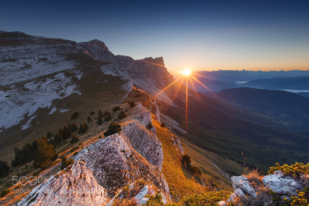 Canon EOS 5D Mark II sample photo. The majestic mountain sunset photography