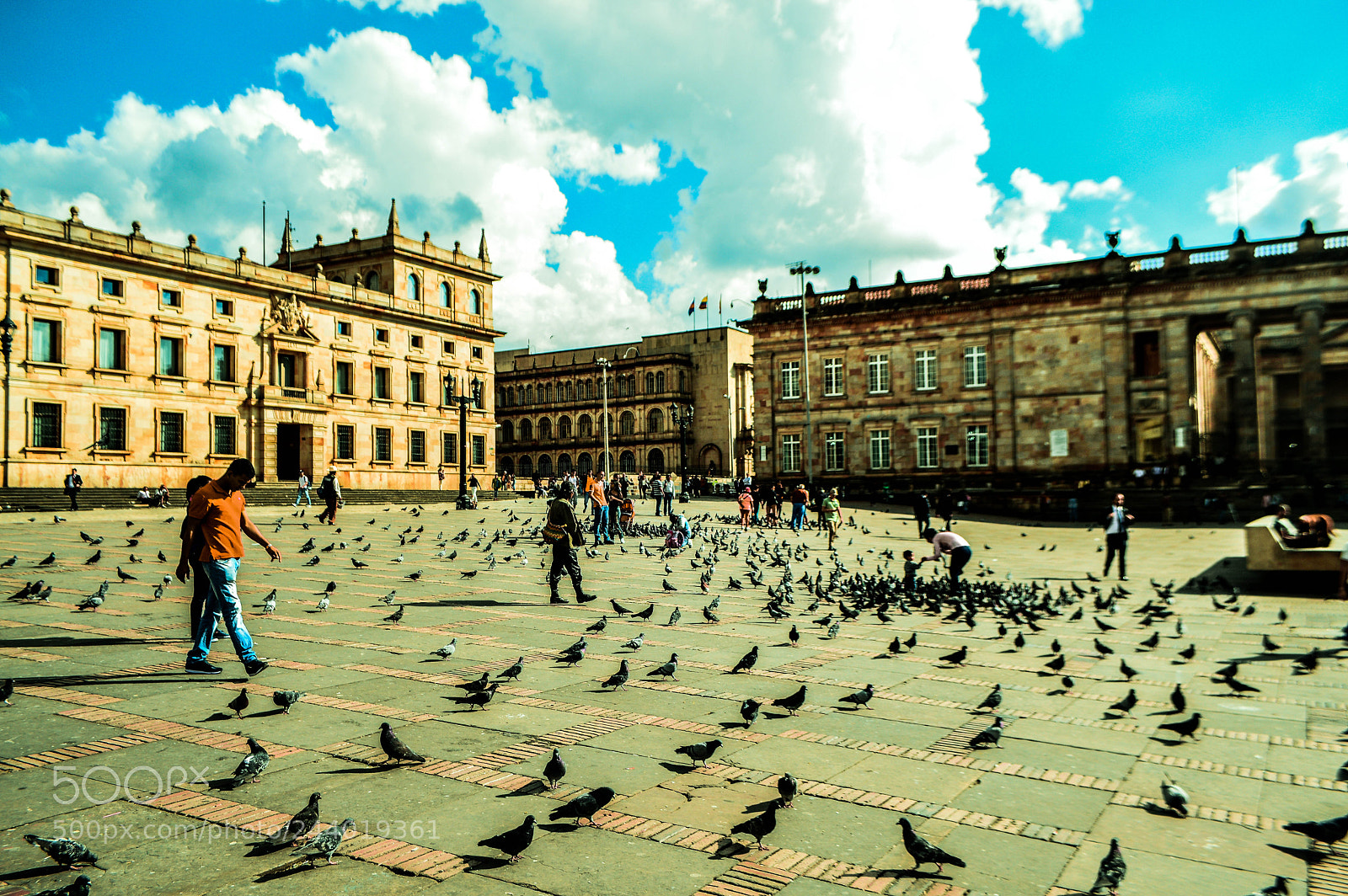 Nikon D3200 sample photo. Plaza de bolivar photography
