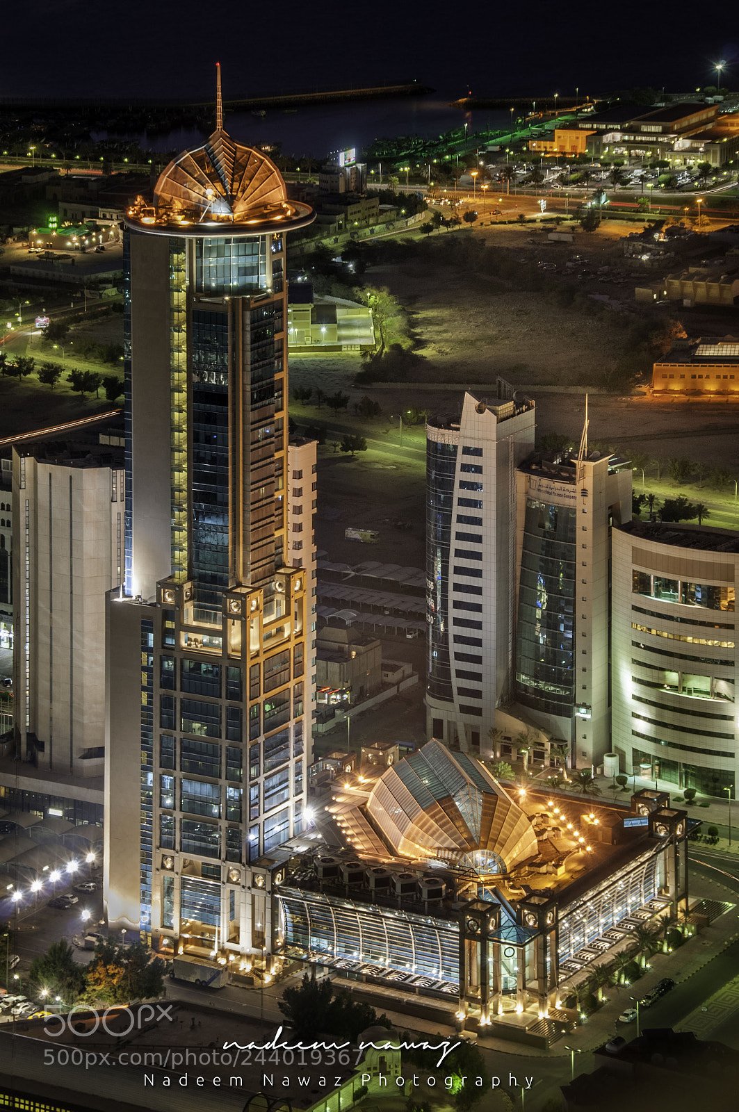 Nikon D300 sample photo. Dar al awadi tower photography