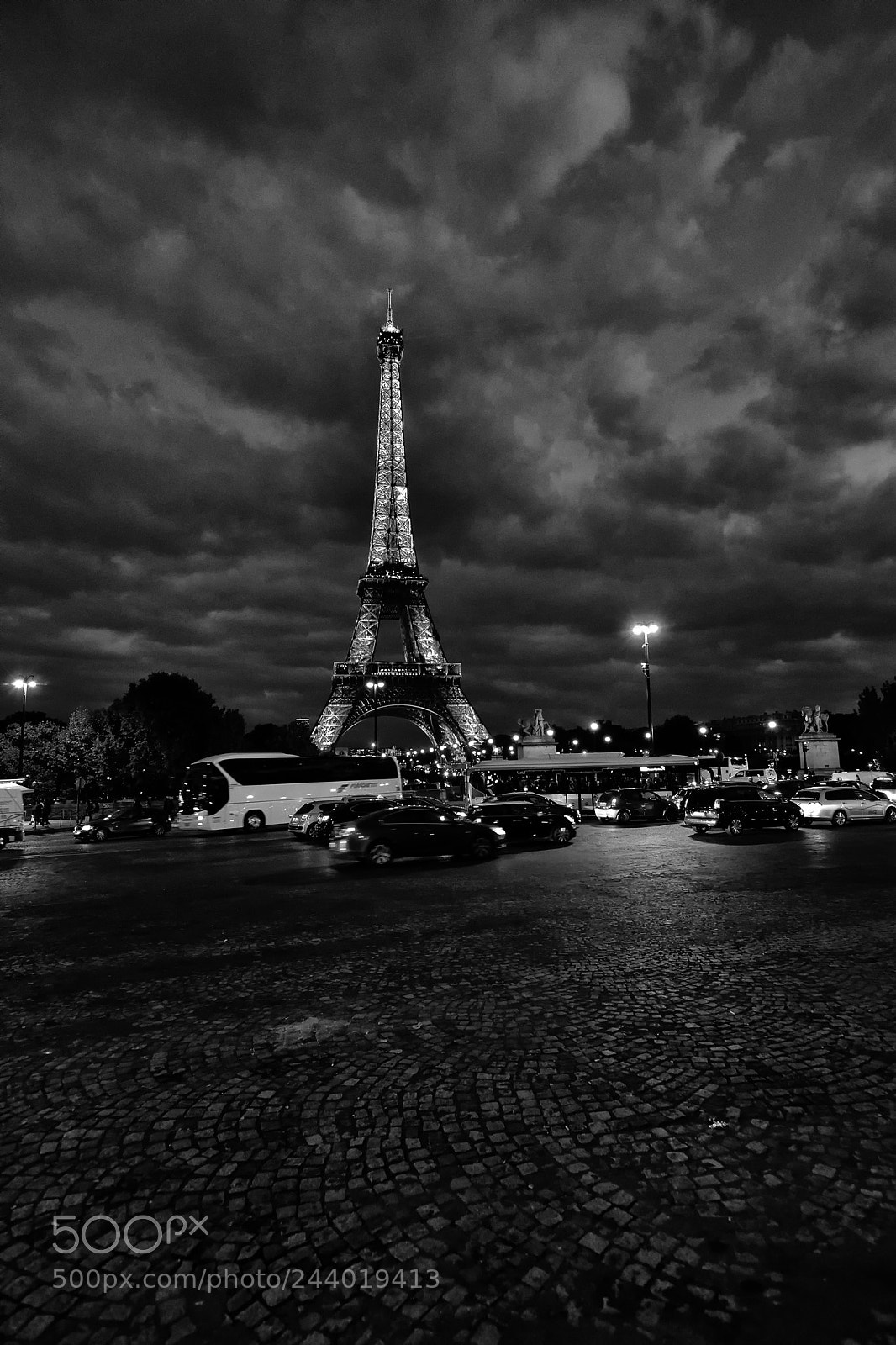 Nikon D5500 sample photo. Paris by night photography