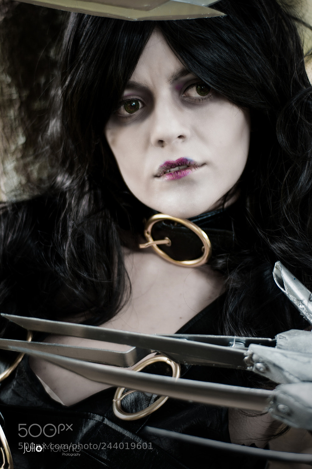 Nikon D7100 sample photo. Gender bender scissorhands photography