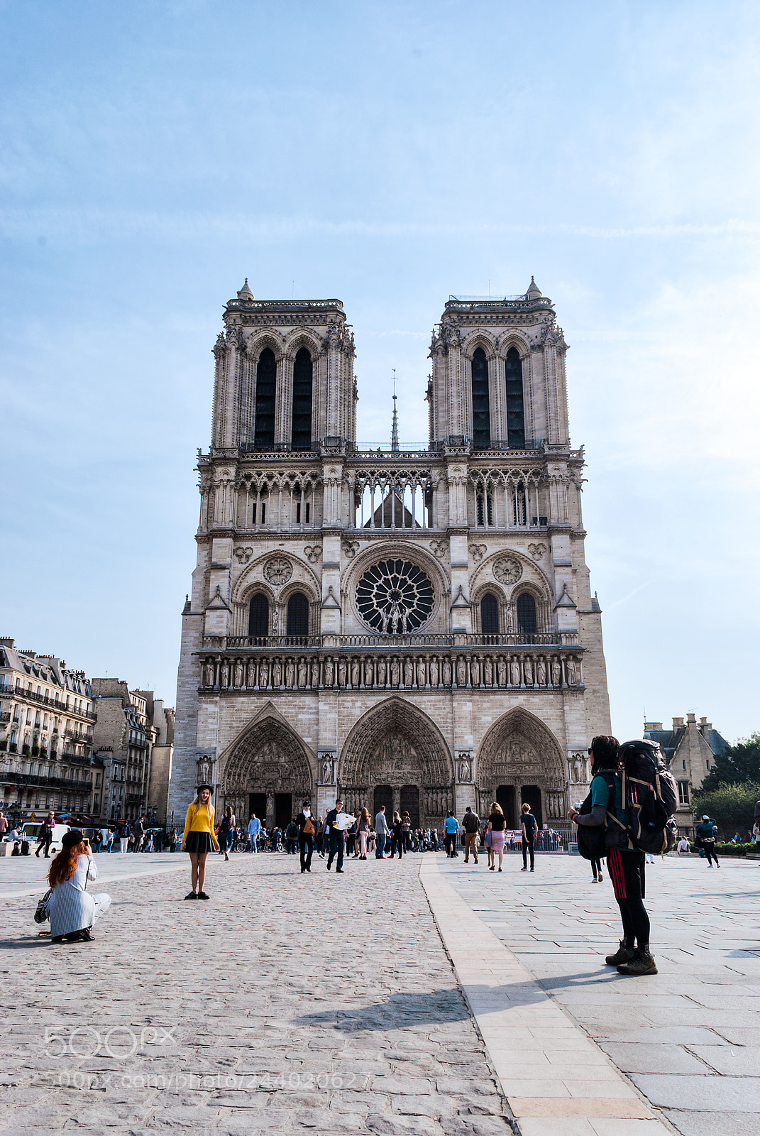 Nikon D3000 sample photo. Notre-dame de paris. photography