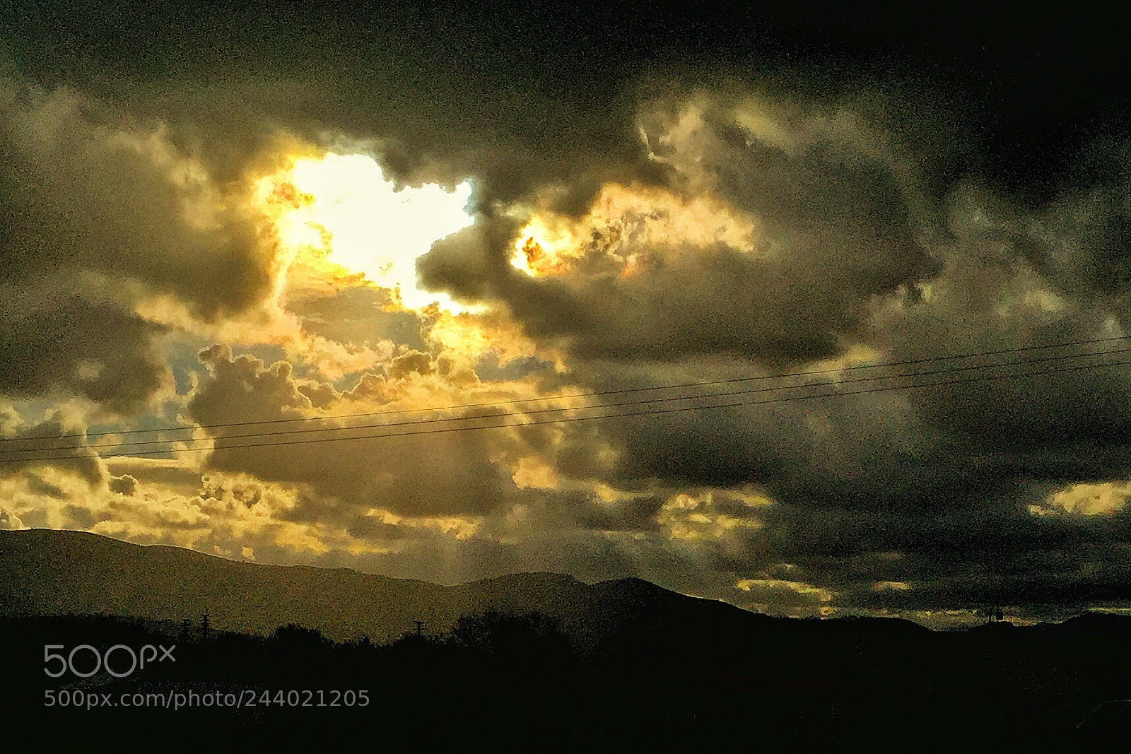 Apple iPhone 6 sample photo. Angry sky, there is photography