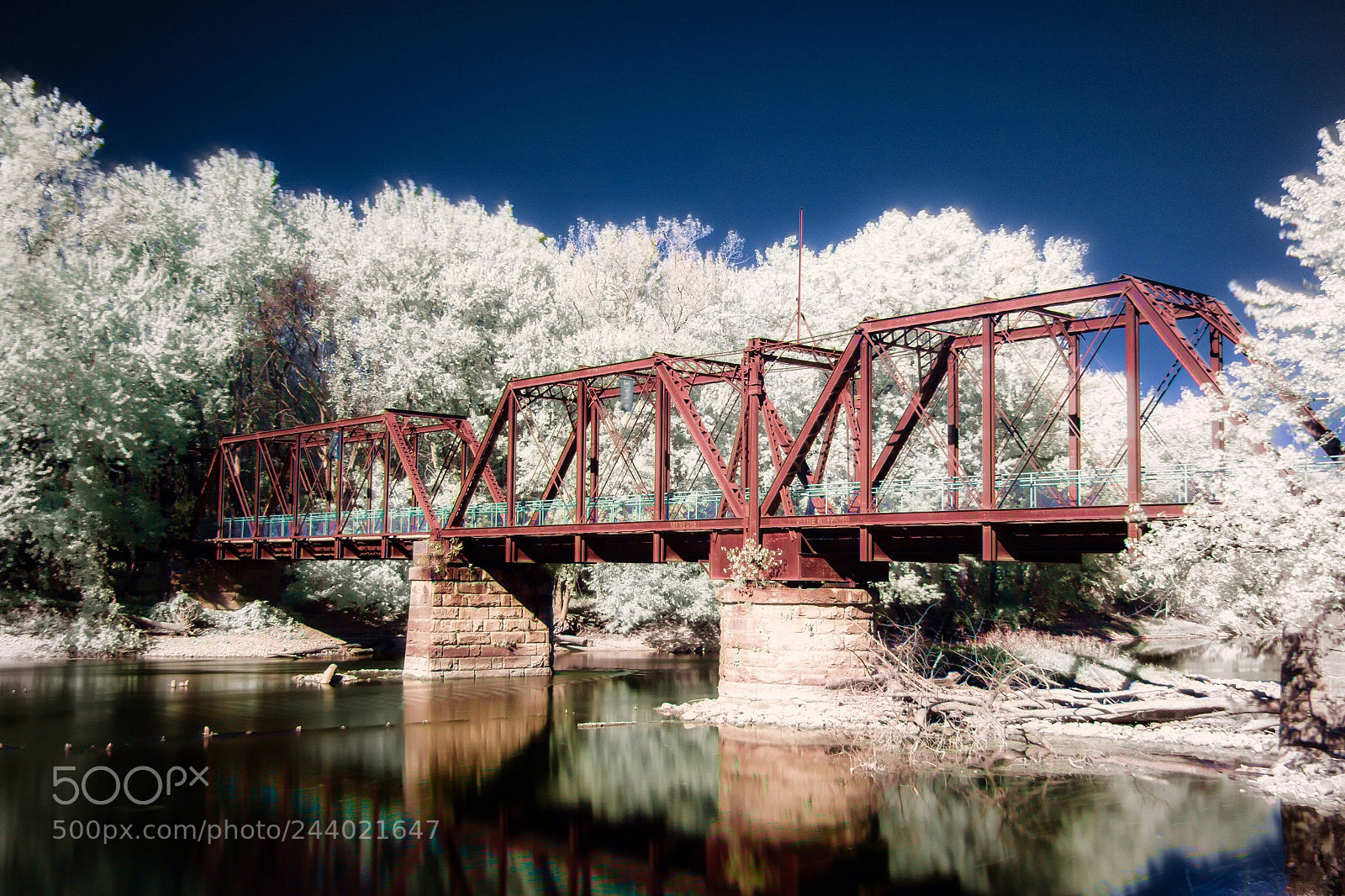 Canon EOS 60D sample photo. Old railroad bridge photography