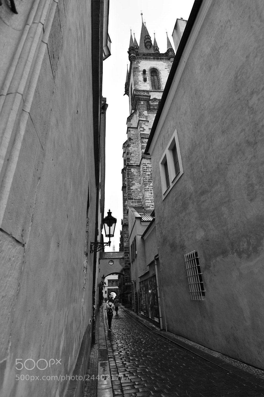 Nikon D5500 sample photo. Church of týn photography