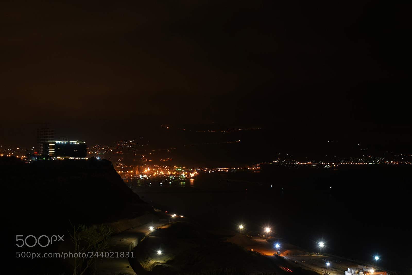 Nikon D5500 sample photo. Oran by night photography