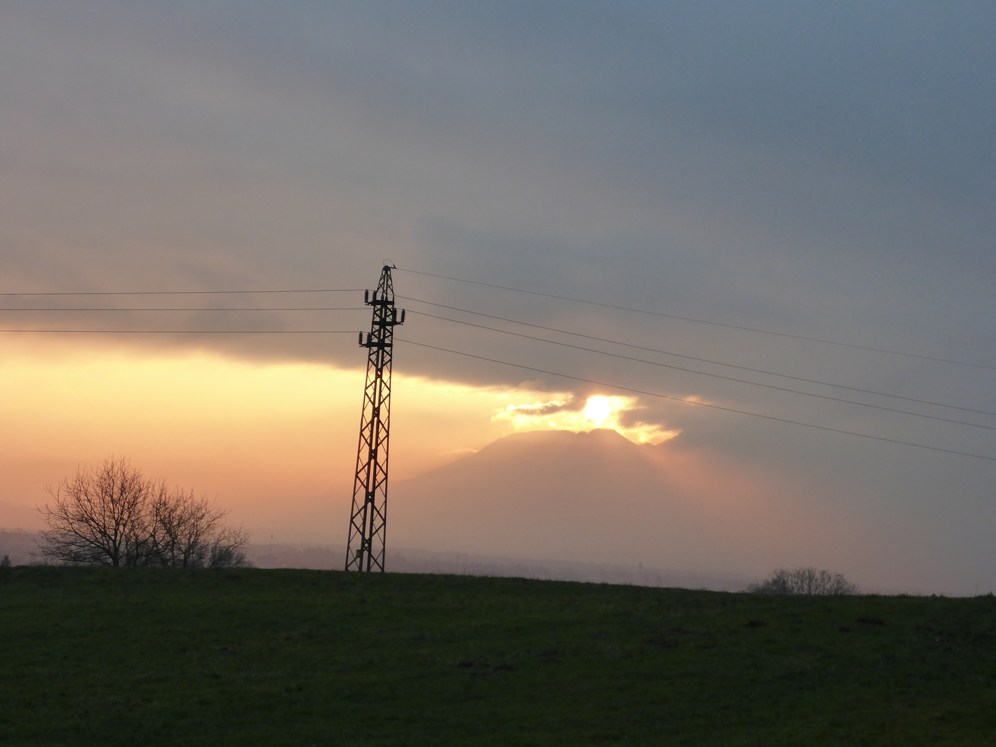 Panasonic Lumix DMC-TS5 (Lumix DMC-FT5) sample photo. Todays sunset in salzburg photography