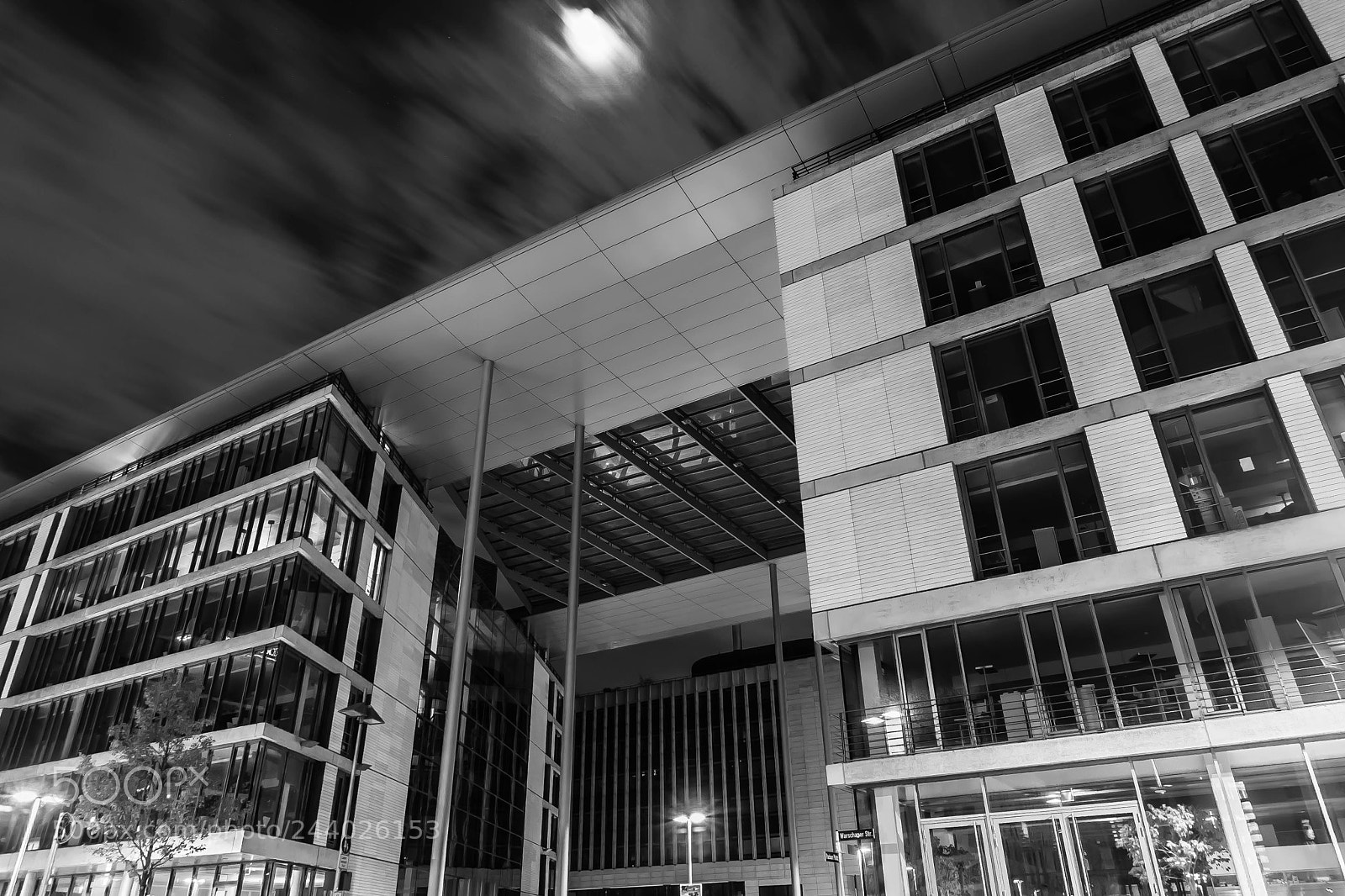 Sony a7 sample photo. Nacht im stuttgart photography