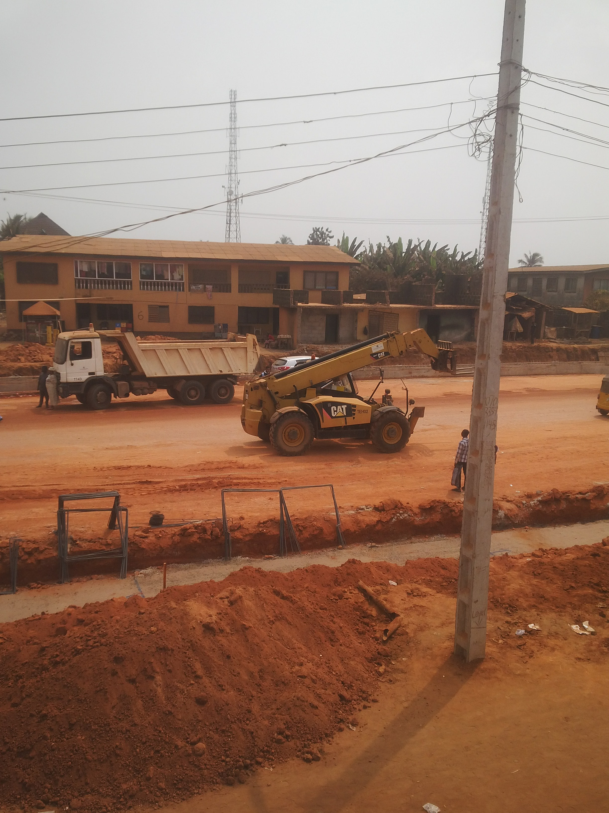 BlackBerry Z10 sample photo. Construction photography