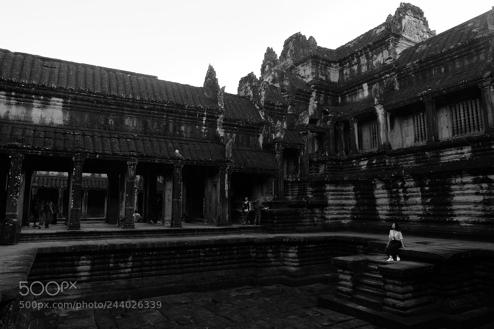 Fujifilm X-T10 sample photo. Angkor interior photography