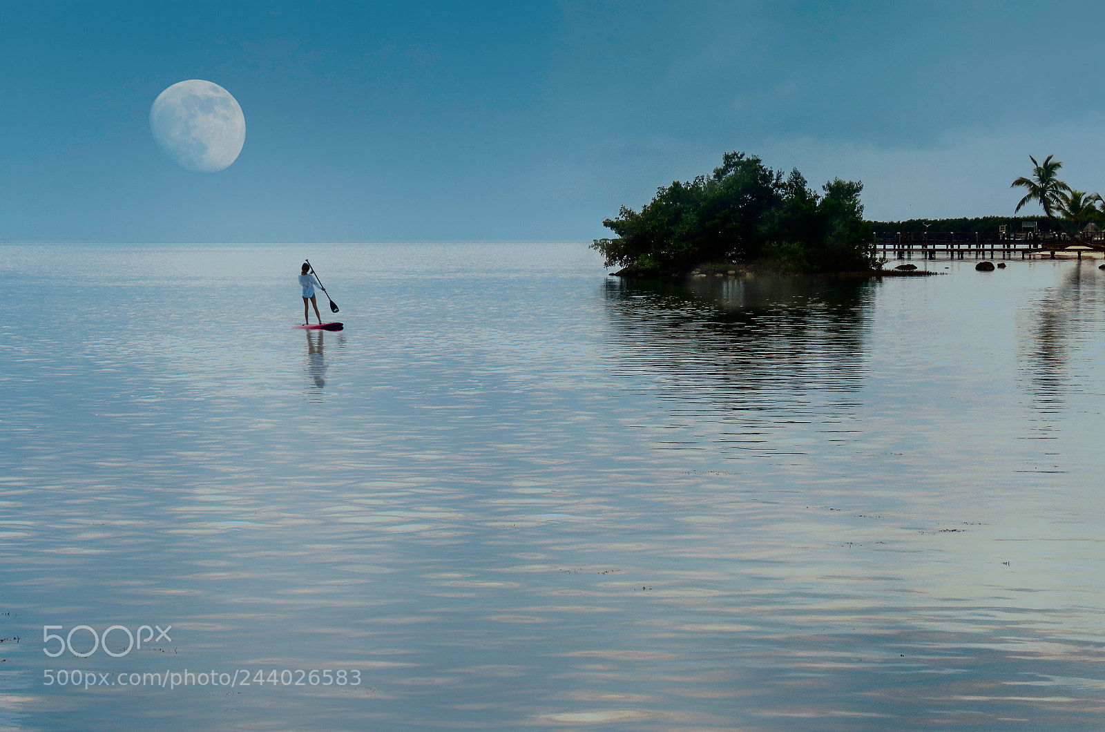 Canon PowerShot SX60 HS sample photo. Moonlight over islamorada photography