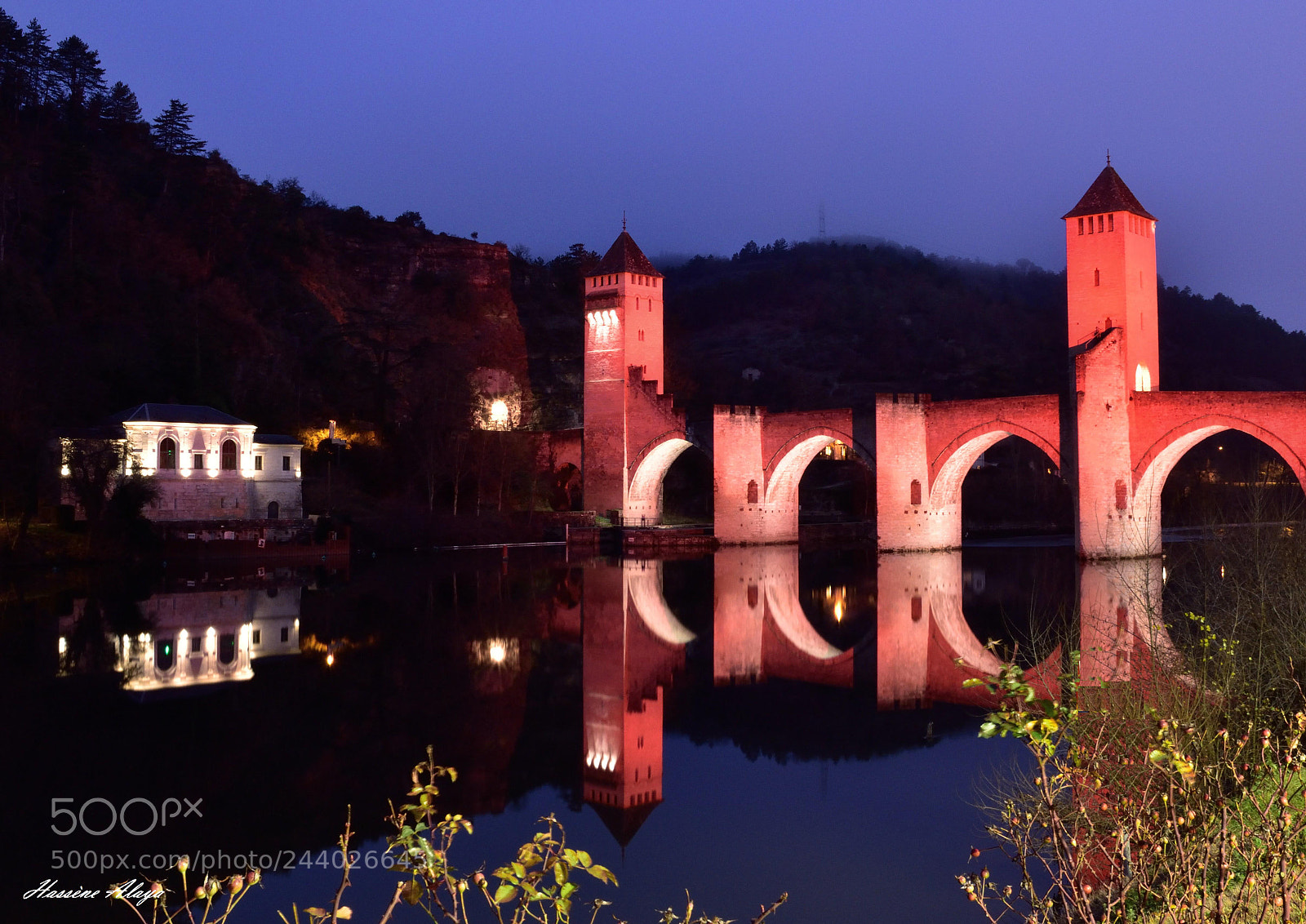 Nikon D5500 sample photo. Pont valentré, cahors photography
