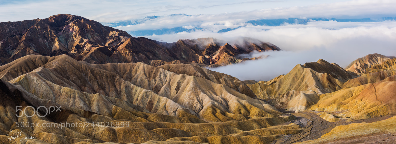 Nikon D810 sample photo. Zabriskie point, death valley photography