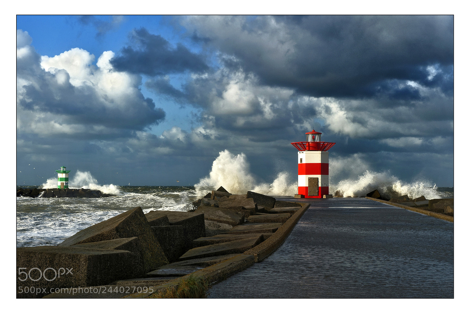 Nikon D700 sample photo. Storm at sea photography