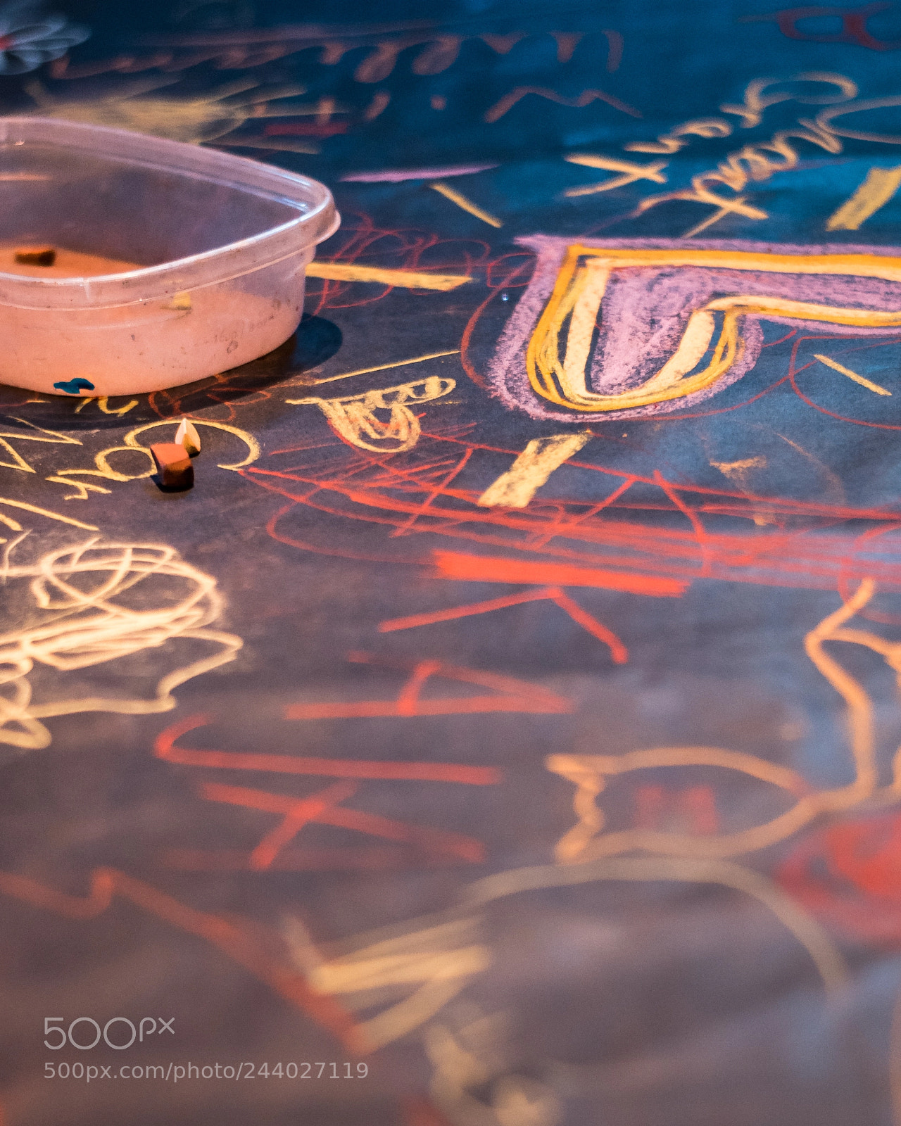 Nikon D5600 sample photo. Chalk photography