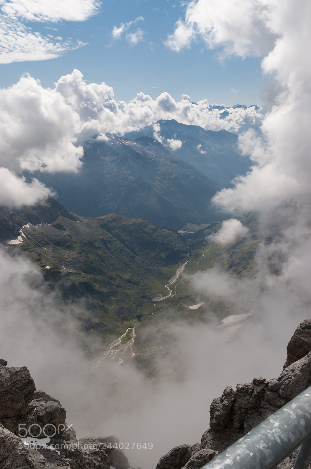 Nikon D70 sample photo. Titlis, switzerland photography