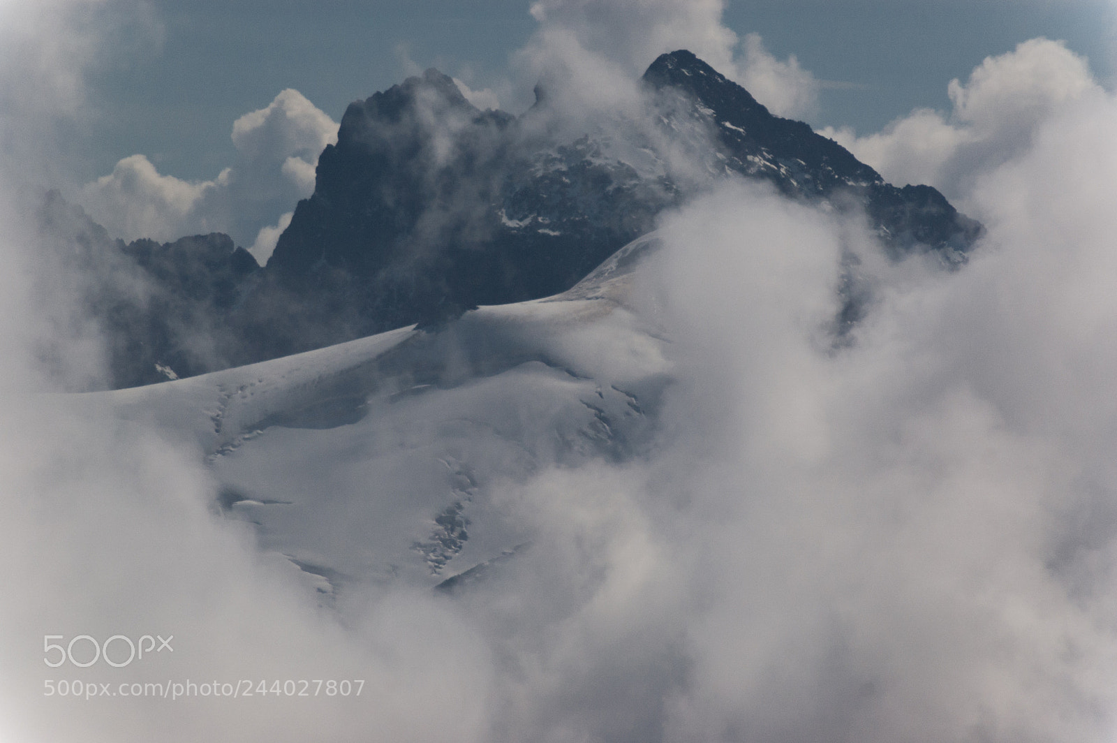Nikon D70 sample photo. Titlis, switzerland photography