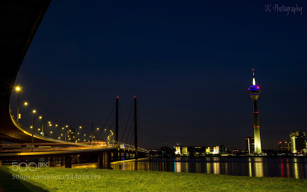 Sony a7 II sample photo. Düsseldorf rheinturm photography