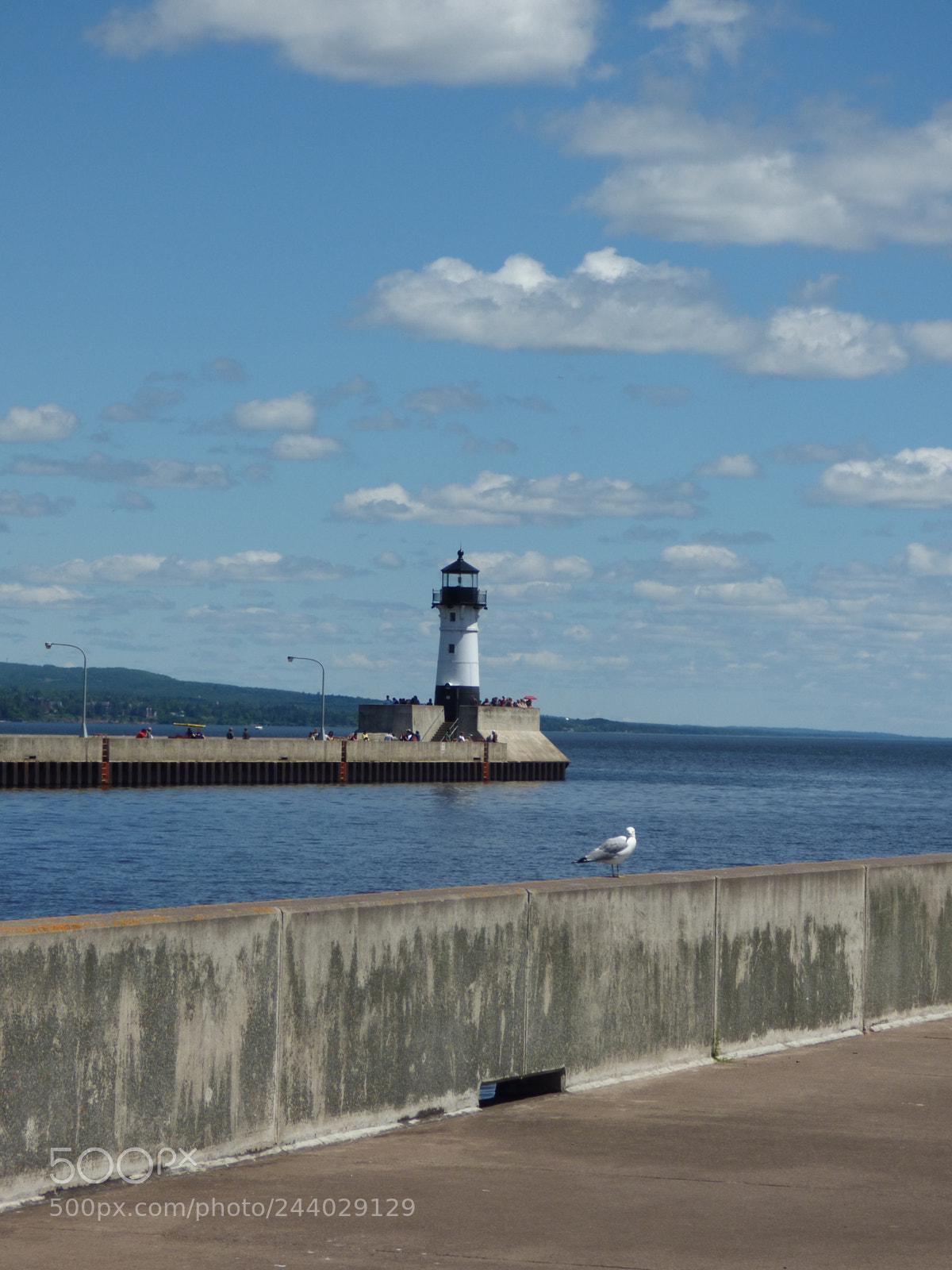 Panasonic Lumix DMC-FZ70 sample photo. Duluth light house photography