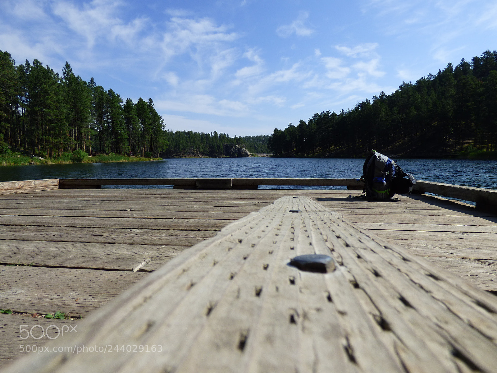 Panasonic Lumix DMC-FZ70 sample photo. Black hills lake photography