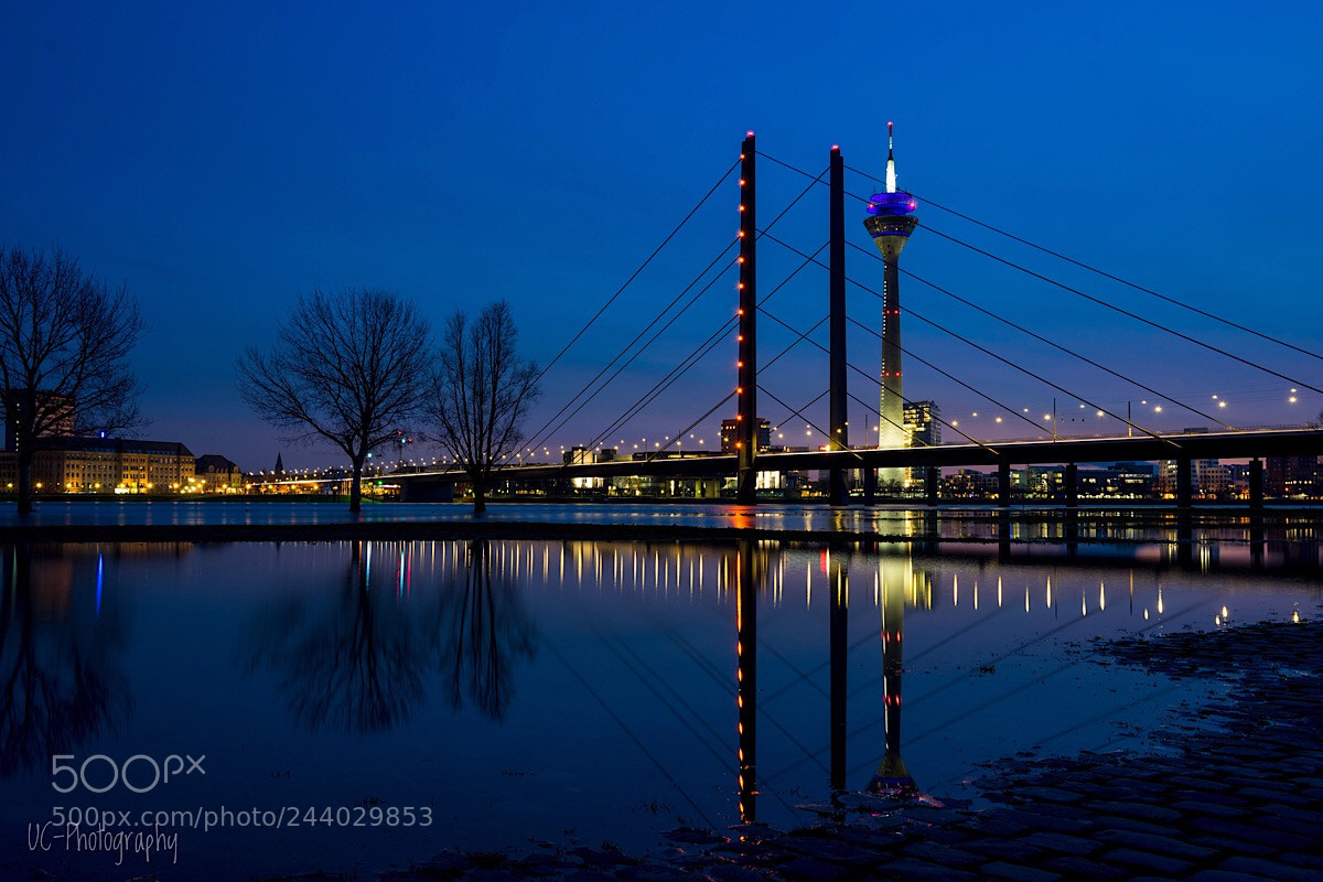 Sony a7 II sample photo. D sseldorf kniebr cke photography