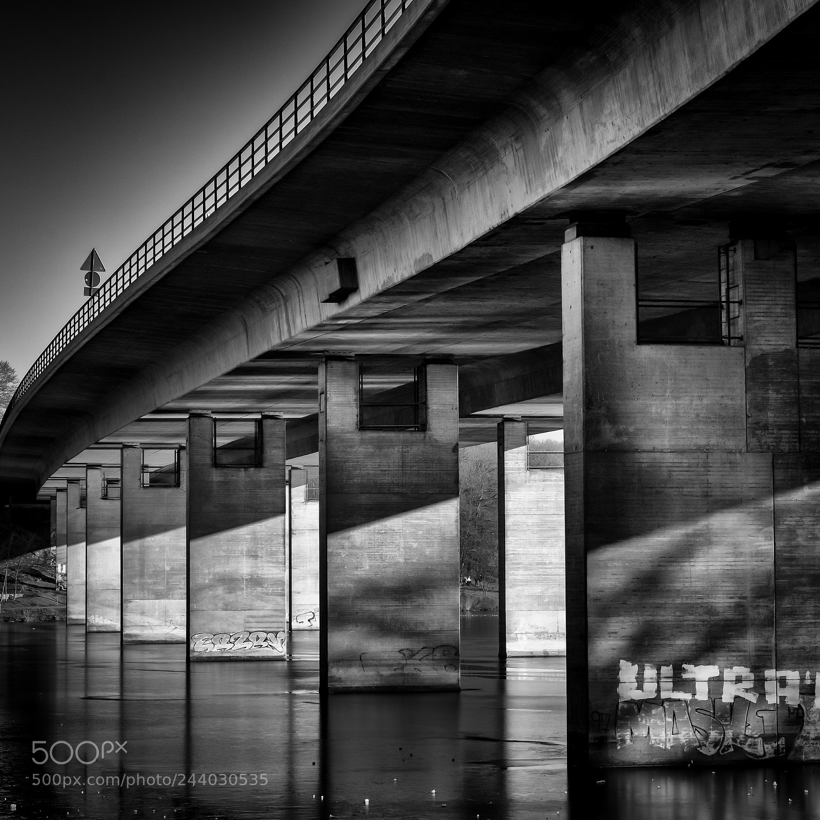 Nikon D810 sample photo. Iserlohn highway square photography