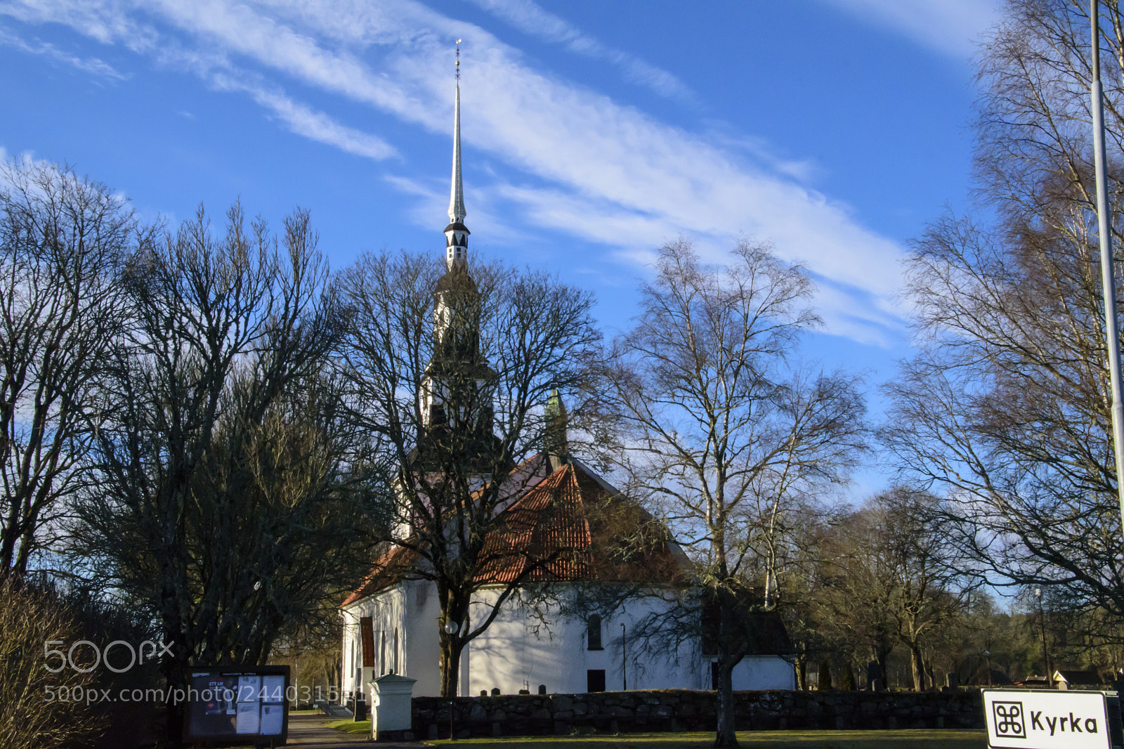 Nikon D5500 sample photo. Ingatorps kyrka_01 photography