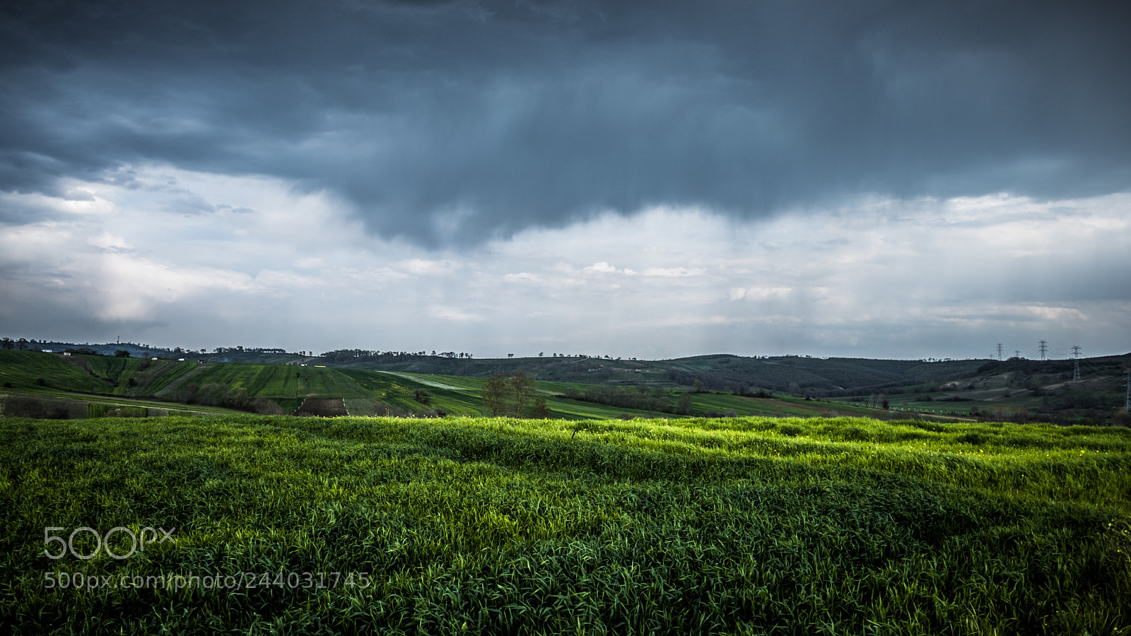 Nikon D5500 sample photo. Rainy clouds photography